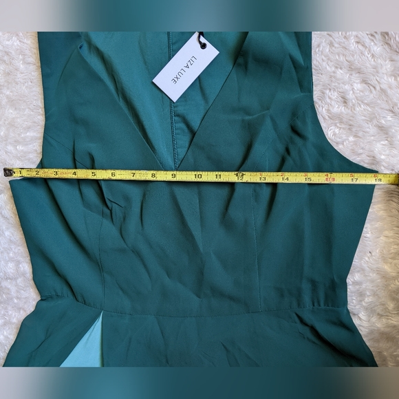 Liza Luxe NWT Maxi Dress sz L - Picture 5 of 8